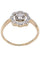 Bague 53 BAGUE DIAMANTS ART-NOUVEAU 58 Facettes 064341