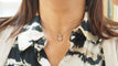 Collier 37cm Chopard - Collier Happy Diamonds cœur en or blanc et diamant 58 Facettes 32410