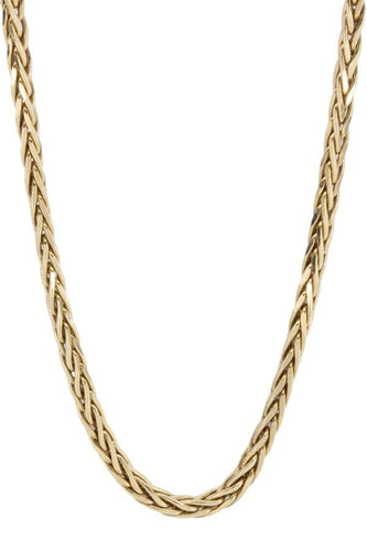 Collier CHAINE MAILLE PALMIER CARRÉ 58 Facettes 053601