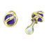 Boucles d'oreilles GILBERT ALBERT. Paire de boucles d’oreilles or jaune 58 Facettes