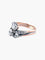 Bague BAGUE STYLE NAPOLEON III OR ROSE ET DIAMANTS 58 Facettes
