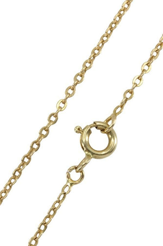 Collier CHAINE MAILLE FORÇAT PLATE 58 Facettes 049401