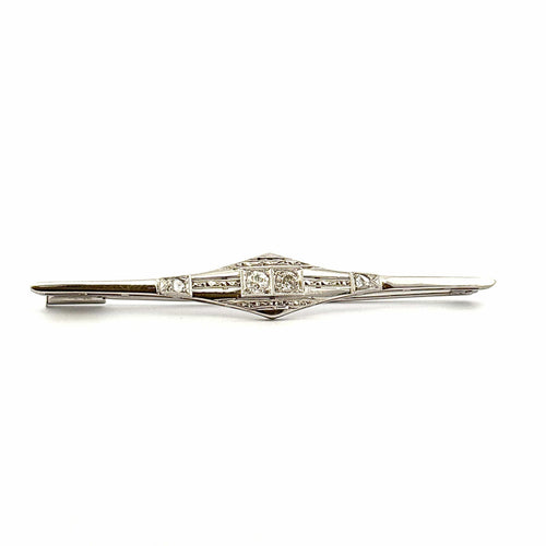 Broche Broche ancienne en or et diamants 58 Facettes