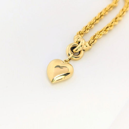 Bracelet BRACELET COEUR EN OR JAUNE 58 Facettes