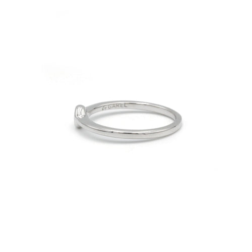 Bague Solitaire en Or blanc & Diamant 58 Facettes 230152R