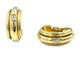 Boucles d'oreilles PIAGET. Boucles d’oreilles Possession or jaune et diamants 58 Facettes