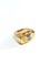 Bague 52 Bague Tank Or et Diamant 58 Facettes