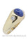 Bague 64 Jonc anglais saphir étoilé et diamants 58 Facettes 34631