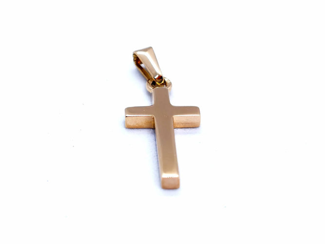 Pendentif Becker Pendentif Croix Or jaune 58 Facettes 951839CD