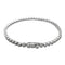 Bracelet Bracelet ligne Cartier "C de Cartier" en or blanc et diamants. 58 Facettes 30089