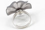 Bague 53 André Benitah Bague Printania Or blanc Diamant 58 Facettes 06210CD