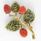 Broche Broche ancienne branche de fraisier 58 Facettes 00-073-2904123