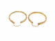 Boucles d'oreilles Boucles d'oreilles Créoles Or jaune 58 Facettes 990299CD
