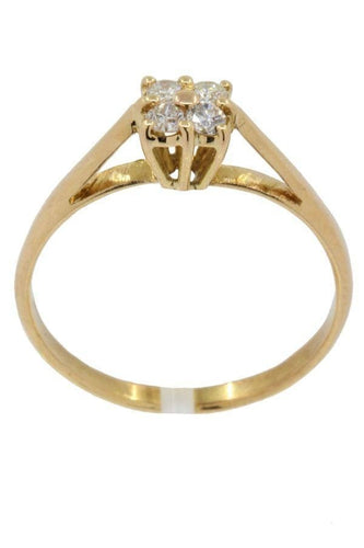 Bague 57 Bague style solitaire 58 Facettes 34171