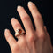 Bague 57 Bague homme grenat spessartite 58 Facettes 18-053