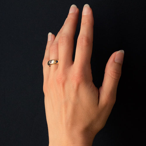 Bague 53 Bague or jaune et saphirs 58 Facettes 12-131-6608616-53