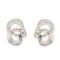 Boucles d'oreilles Boucles d'oreilles clips or blanc vintage 58 Facettes 21-169