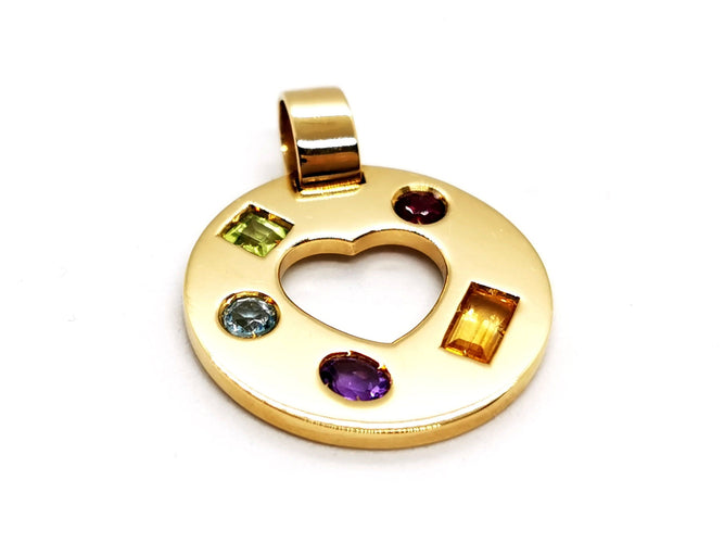 Pendentif Pendentif Or jaune Péridot 58 Facettes 1132917CN