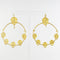Boucles d'oreilles Boucles d'oreilles créoles masques 58 Facettes DEBO5