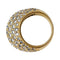 Bague 51 Bague Poiray en or jaune pavée de diamants et saphirs roses. 58 Facettes 29851