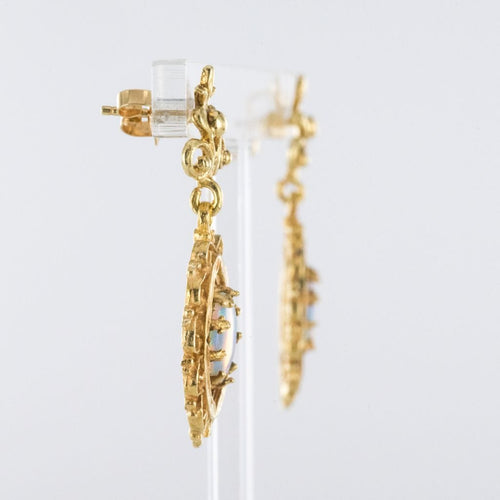 Boucles d'oreilles Boucles d'oreilles or opales 58 Facettes 19-181A