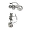 Boucles d'oreilles Boucles d'oreilles dormeuses en platine et diamants. 58 Facettes 30582