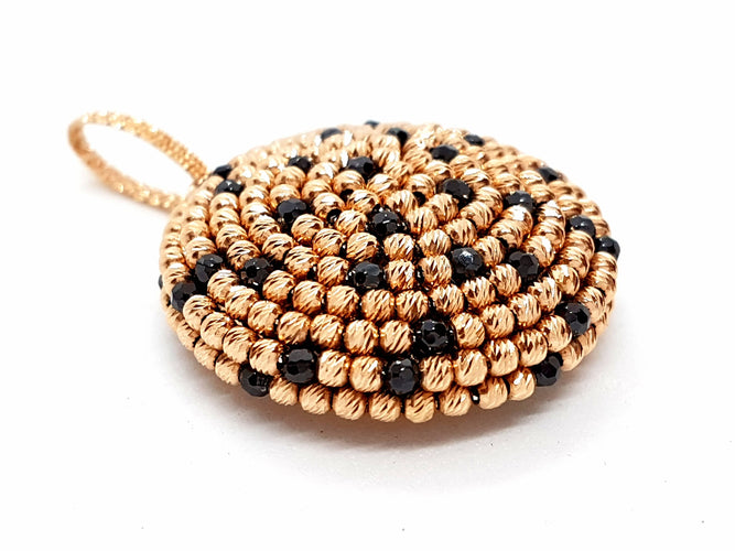 Pendentif Pendentif Or rose 58 Facettes 06097CD