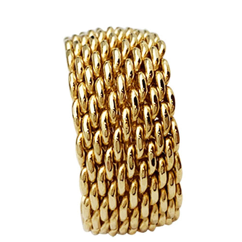 Bague 50 Bague Tiffany & Co., "Somerset", en or jaune 58 Facettes 30343