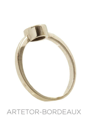 Bague 55 Solitaire moderne 0.56 carat 58 Facettes 1451