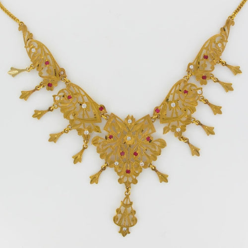 Collier Collier vintage en Or jaune 58 Facettes 16-400
