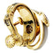 Boucles d'oreilles Boucles d'oreilles Mauboussin, "Nadia" en or jaune, diamants et nacre. 58 Facettes 30502