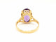 Bague 55 Bague Or jaune Améthyste 58 Facettes 841209CN