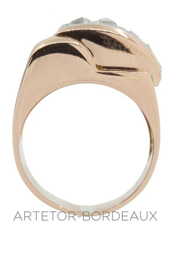 Bague 54 Bague tank diamants 58 Facettes 34731