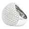 Bague 60 Bague boule diamants en or blanc. 58 Facettes 30550