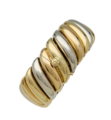 Bracelet Bracelet Poiray en trois tons d'or. 58 Facettes 30040