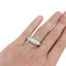 Bague 52 Bague Hermès "Etrier" en or blanc et diamants 58 Facettes 26658-1