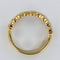 Bague 61 Demi Alliance diamants sur or jaune 58 Facettes 18-077-61