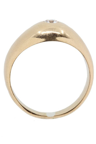 Bague Bague jonc anglais diamant 58 Facettes 038321