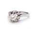 Bague 51 Bague Solitaire Or blanc Diamant 58 Facettes 05325CD