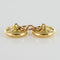 Boutons de manchette Boutons de manchettes ronds en or 58 Facettes 19-233