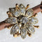 Boucles d'oreilles Clips d'oreilles vintages diamants fleurs 58 Facettes 21-240