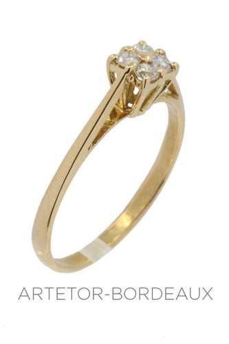Bague 57 Bague style solitaire 58 Facettes 34171