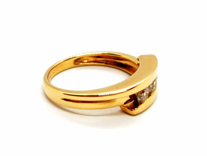 Bague 53 Bague Or jaune Diamant 58 Facettes 1137225CN