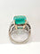 Bague 53 Bague Deux Ors, Emeraude et diamants 58 Facettes