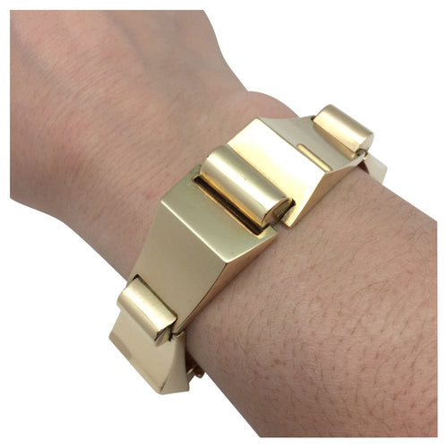 Bracelet Bracelet "Tank" en or jaune des années 40. 58 Facettes 25343