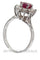Bague 57 Bague marguerite rubis 58 Facettes 33961
