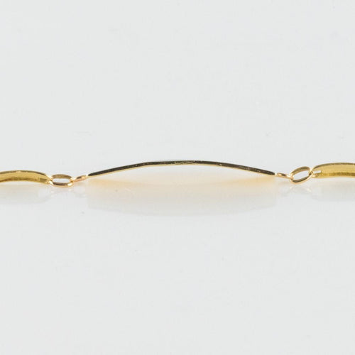 Bracelet Gourmette ancienne bébé or 58 Facettes CV11BR