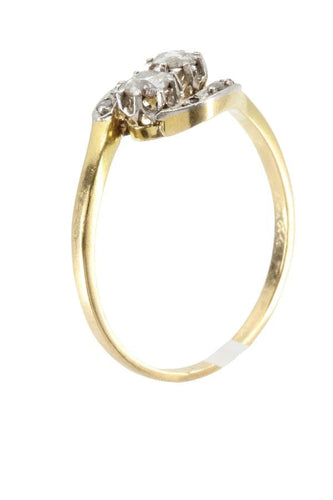 Bague Bague Vous et moi Art Nouveau diamants 58 Facettes 038281