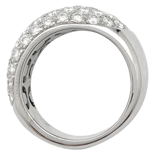 Bague 50 Bague Chaumet, "Hommage à Venise", or blanc et diamants. 58 Facettes 29914