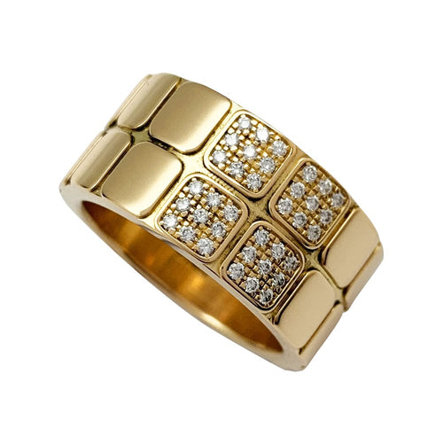 Bague 53 Bague Hermès, "Nil", or jaune, diamants. 58 Facettes 30085